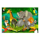 Gyerekszoba tapéta - Kirándulás a Szafariban