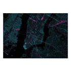 Fotótapéta - Kék Manhattan