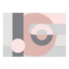 Fotótapéta - Geometrikus koszorú 1