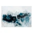 Fotótapéta - Hegyek a ködben