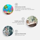 Fotótapéta - Banán levelek között