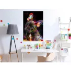 Kép - Színes kutya