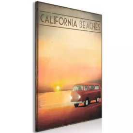 Kép - California Beaches felirattal
