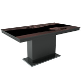 Magasfényű antracit